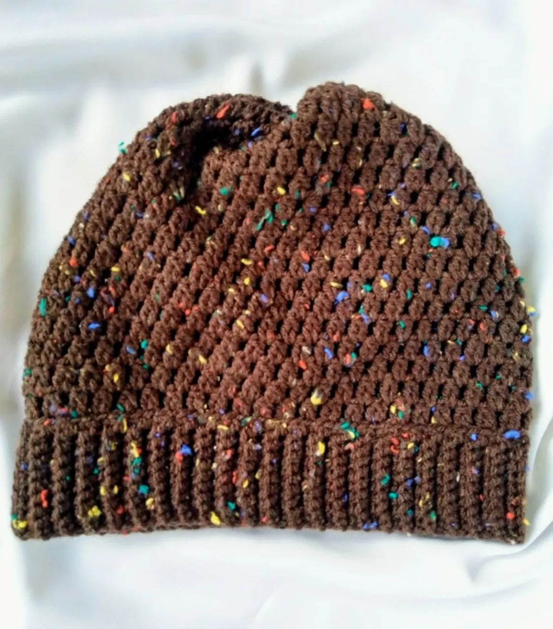 Gorros de crochê em lã - Foto 2