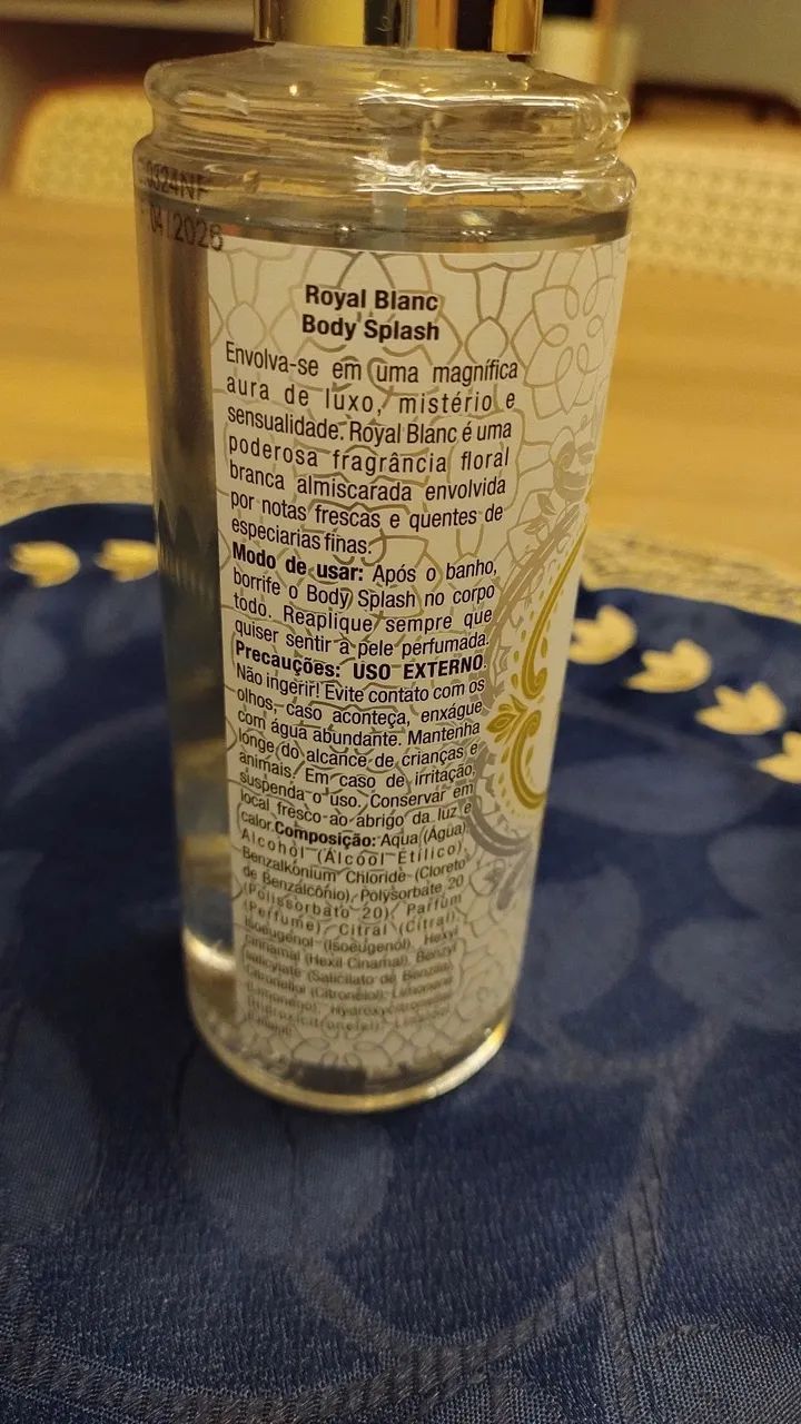 BODY SPLASH/ FRAGRÂNCIA ÁRABE/ R$20,00 CADA / VAL 2028 - Foto 2
