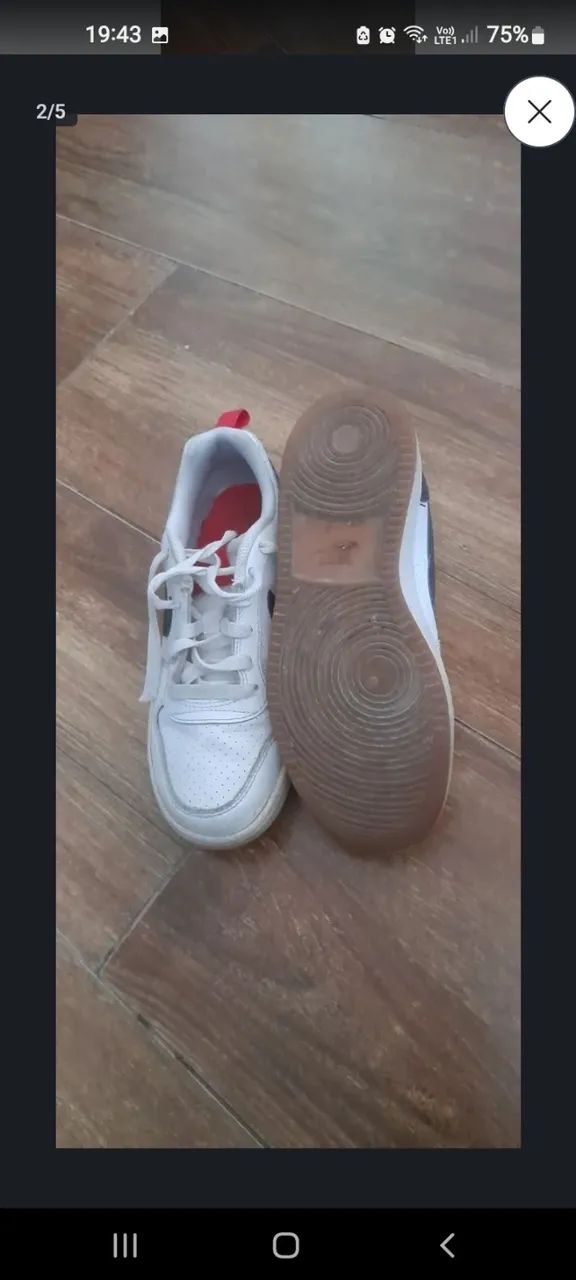 Tênis Nike N35 original couro  - Foto 3