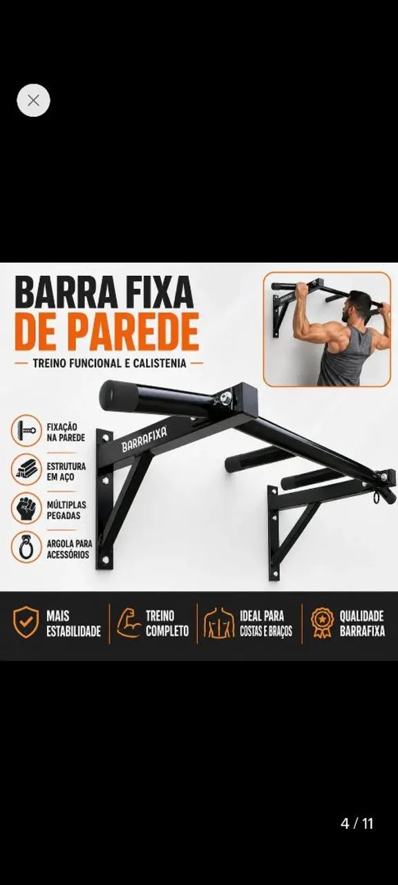 Barra fixa excelente. - Foto 2