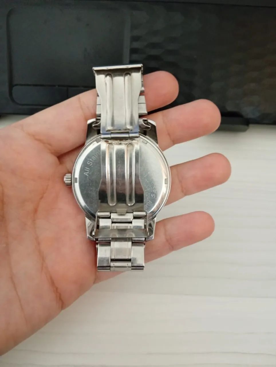Relógio Seculus Prateado 28826g0svna2 - Foto 3