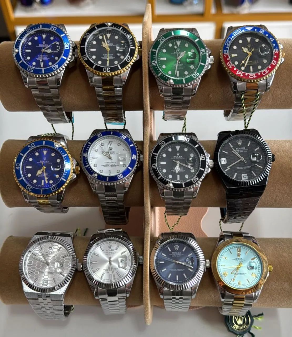 Relógio rolex linha Diamante 