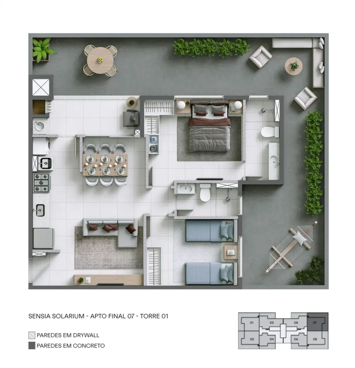 PLANTA 52m²