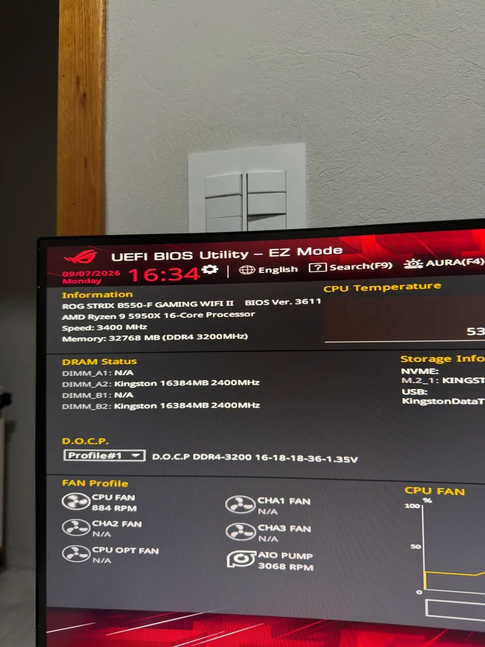 PROCESSADOR RYZEN 9 5950X + B550 ROG STRIX  - Foto 3