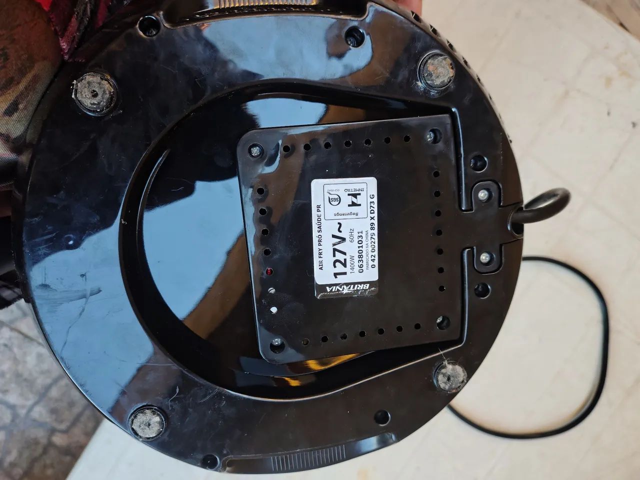 AIR FRYER BRITÂNIA PRÓ SAÚDE (SUCATA / RETIRADA DE PEÇAS) - Foto 6