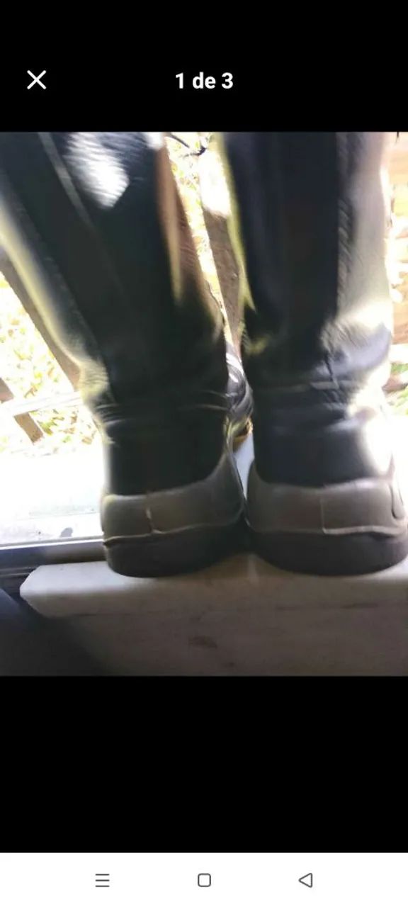 Bota cano longo 42 - Foto 3