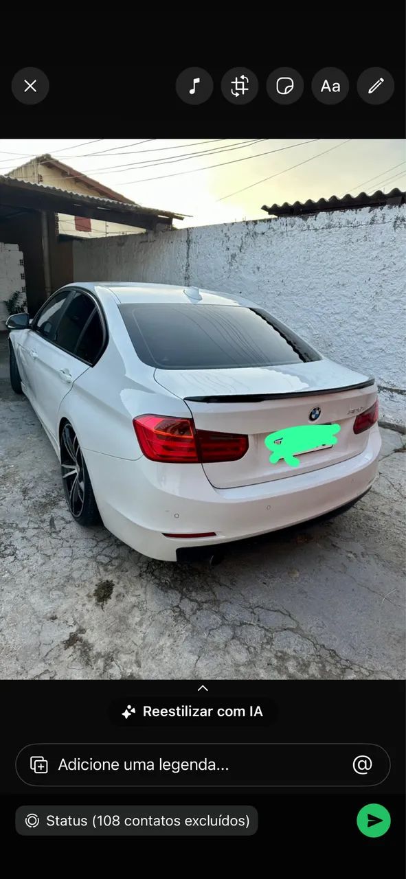BMW 320I A 2.0 Turbo/activeflex 16V 184cv 4P 2013