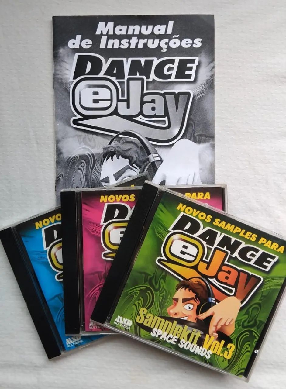 Coleção 3 CDs Rom - Dance E-Jay Vol. 1, 2 e 3 - CDs, DVDs etc