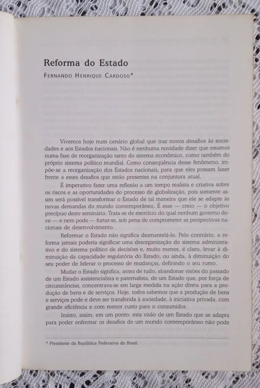 Livro - Reforma do Estado e Administração Pública Gerencial - Luiz Bresser e Peter Spink - Foto 6