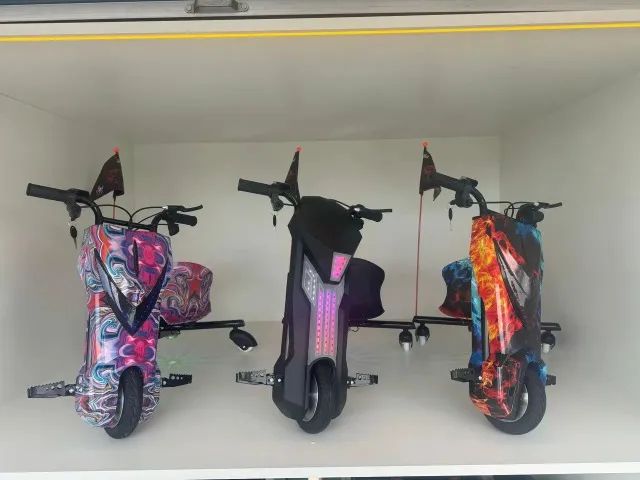 Tricículo Elétrico Drift 3 Velocidades