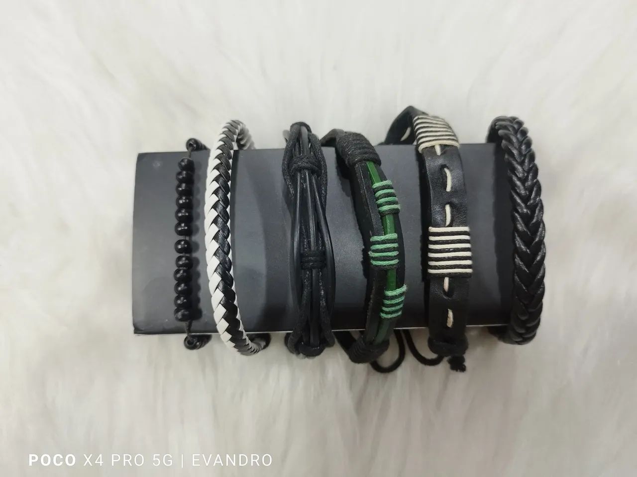 Lote de pulseiras em couro  - Foto 2