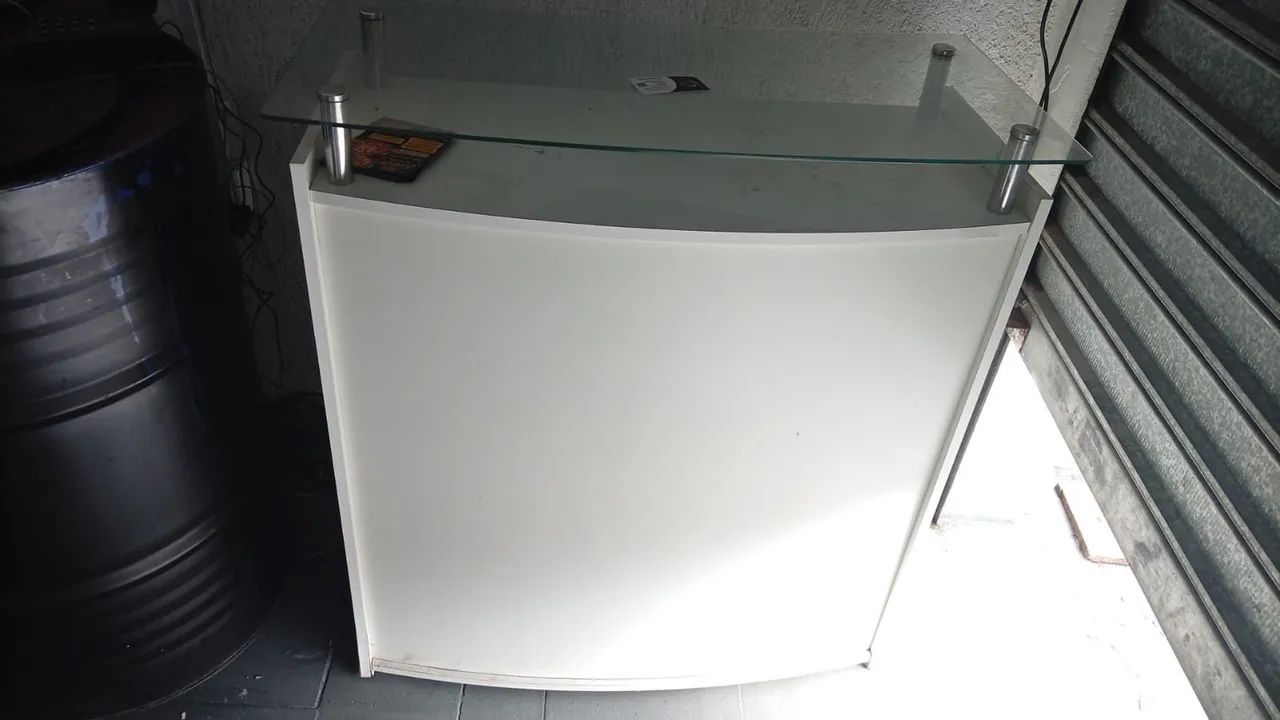 Balcão de atendimento de comércio 