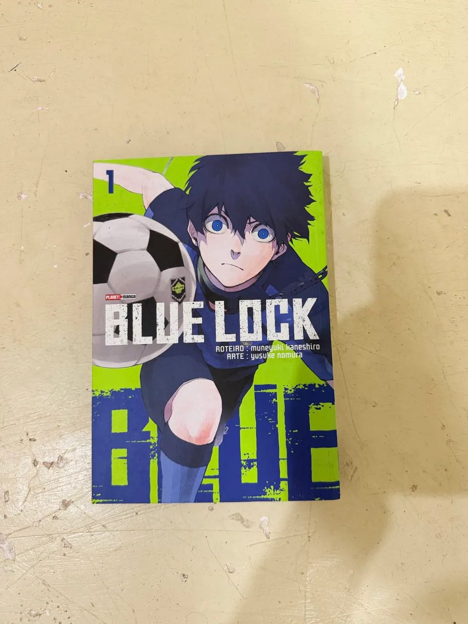 Volume 1 do mangá blue lock 