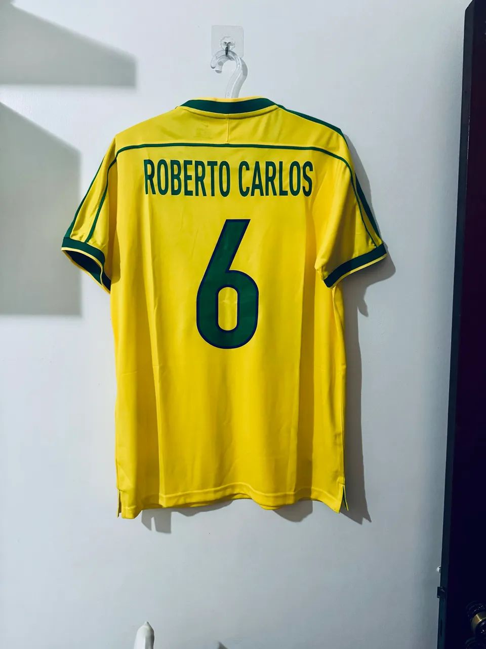 Camisa Brasil 1998 Roberto Carlos - Foto 2