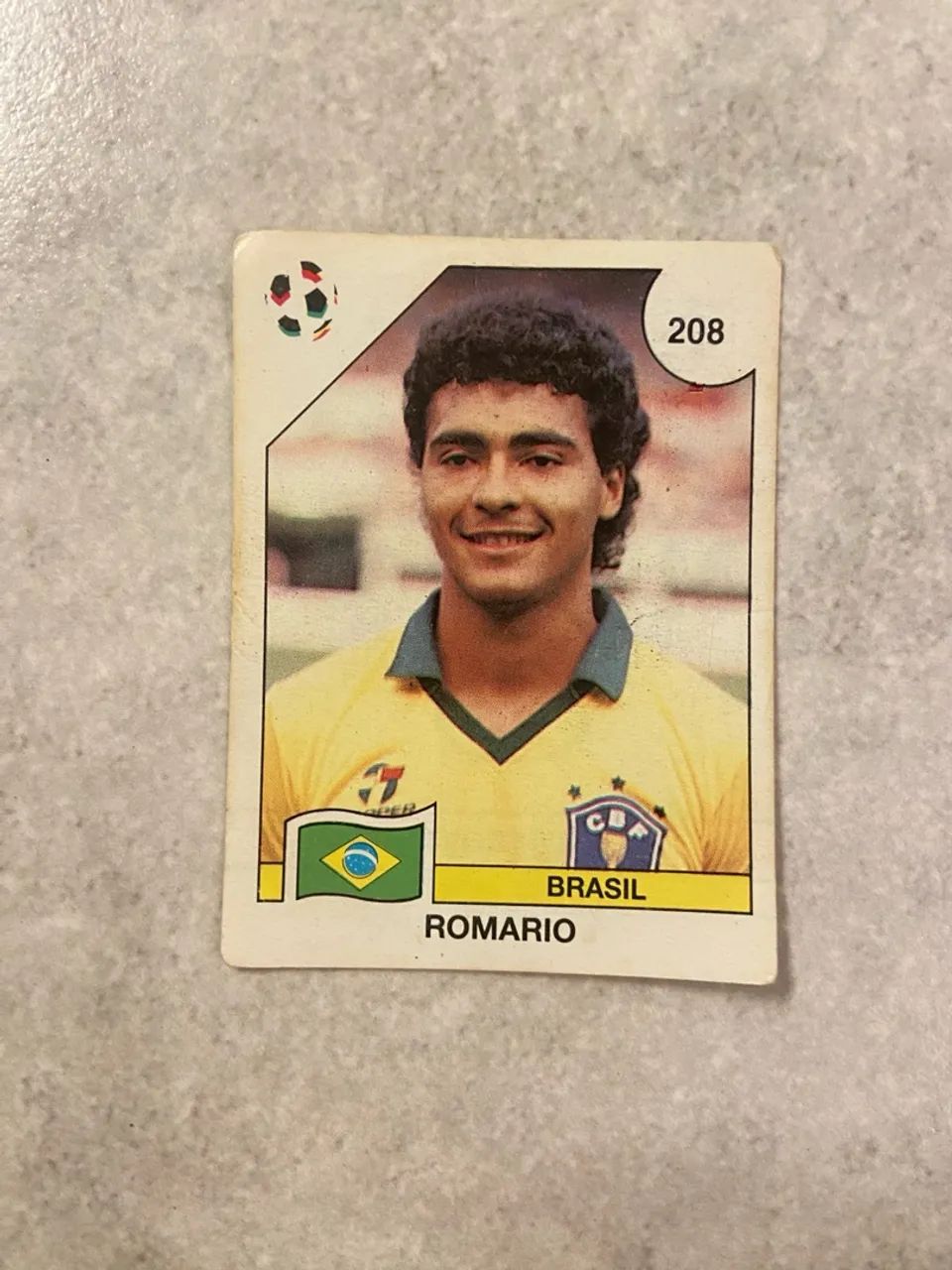 Lote de figurinhas da Copa de 90 do Brasil + Romário  - Foto 3