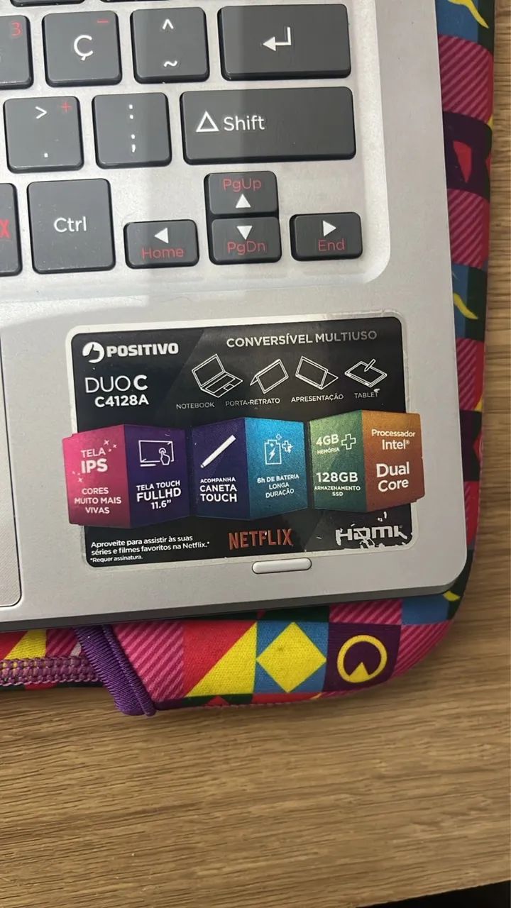 Notebook Positivo DuoC - Foto 4