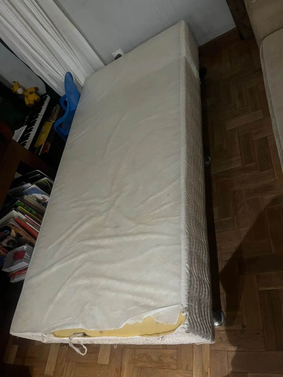 Base de cama box e colchão infantil  - Foto 4