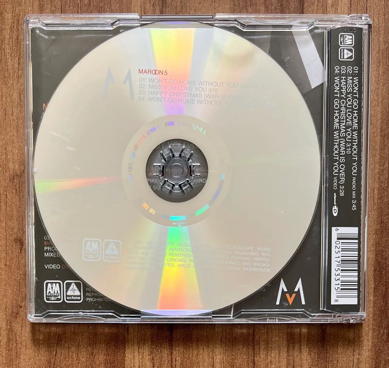 Marron 5 CD Single Won't Go Home Without You - Foto 2