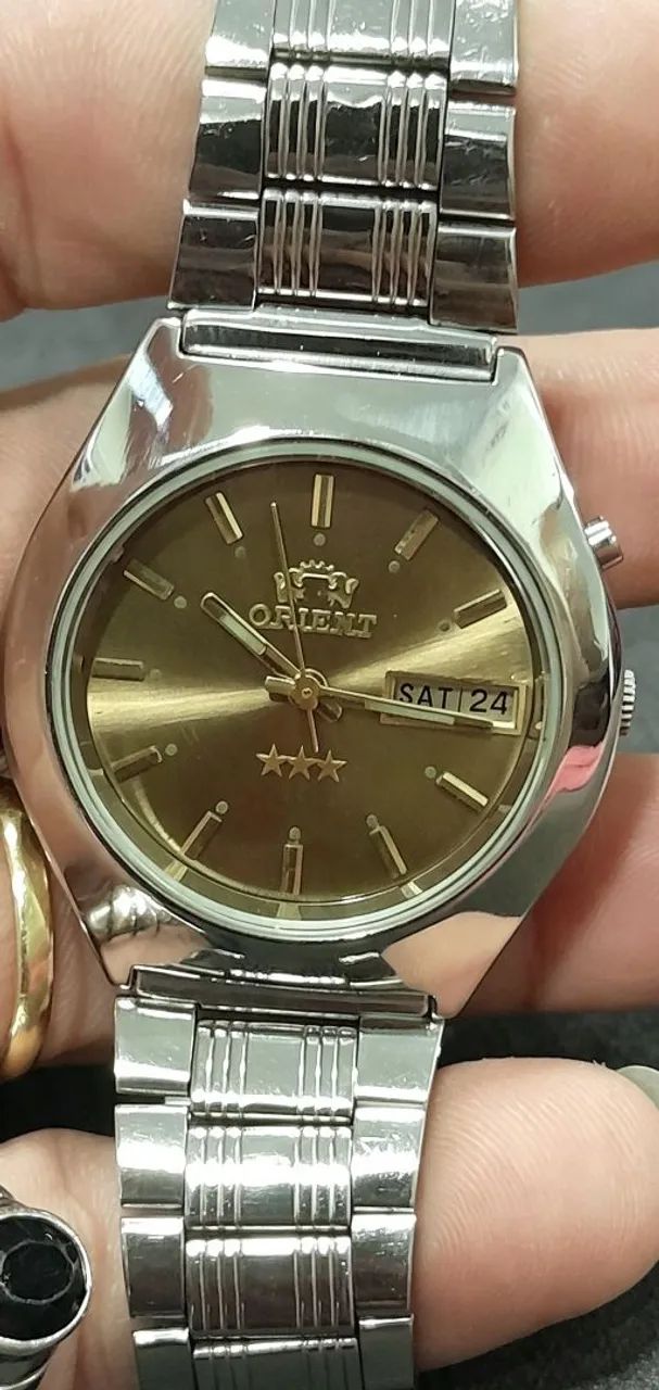 Vendo relógio Orient automático masculino  - Foto 5