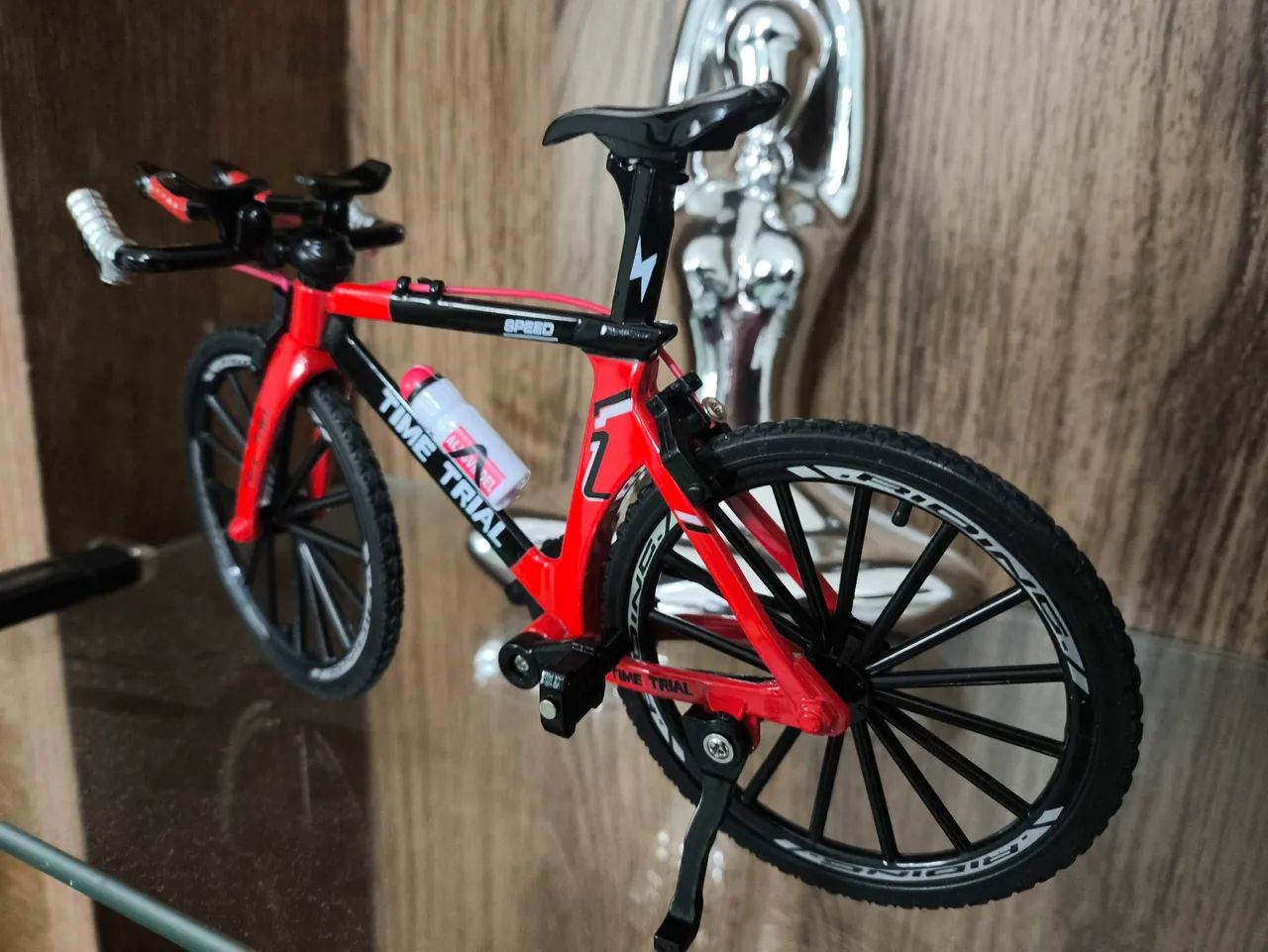 Miniatura bicicleta metal nova time Trial  - Foto 2
