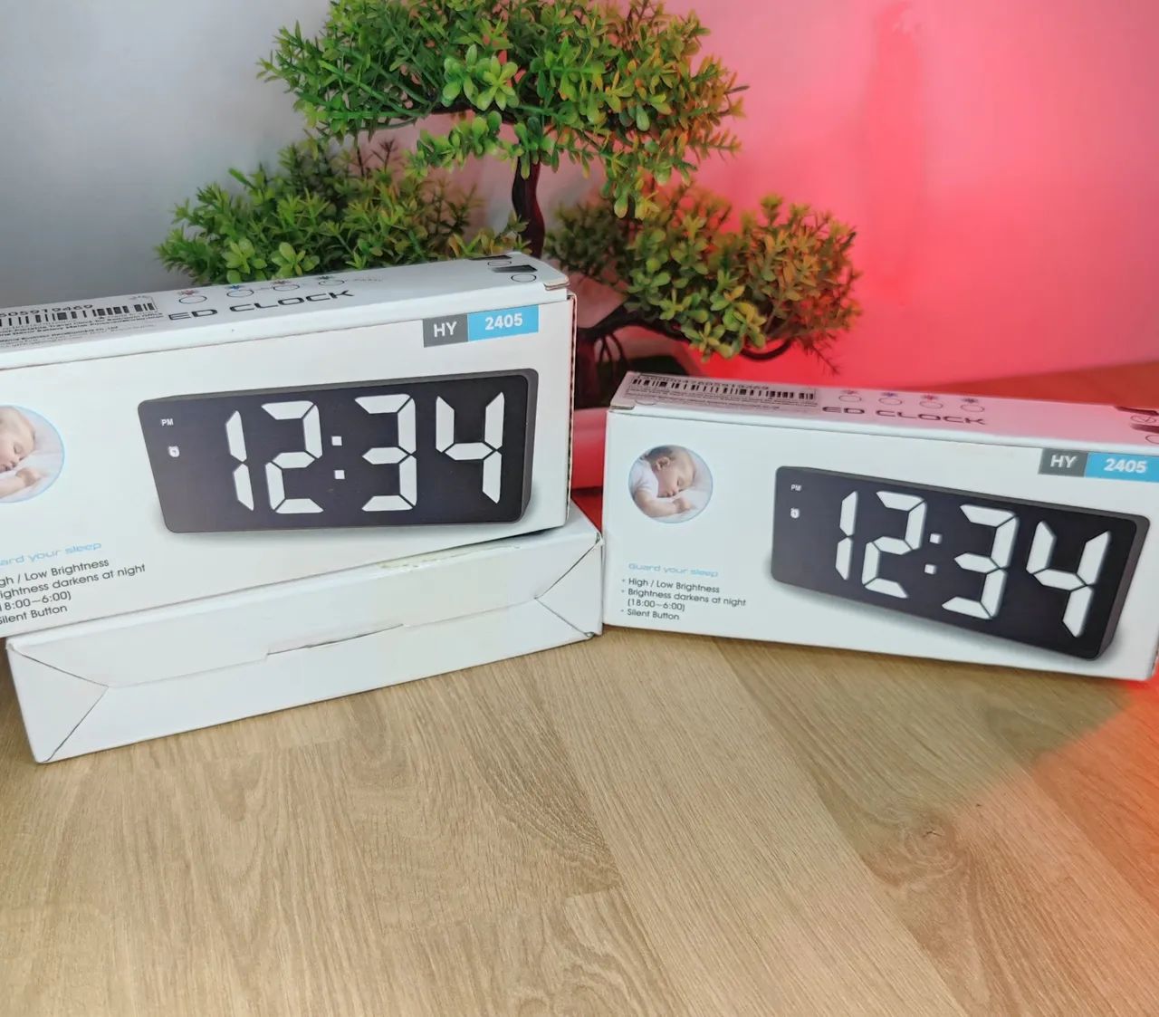 Relógio Led Digital Mesa Despertador Alarme Temperatura - Foto 6