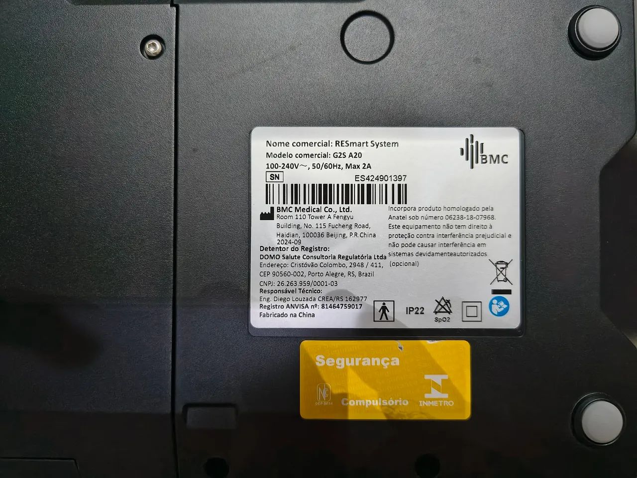 Cpap automático g2s a20 com umidificador  - Foto 5