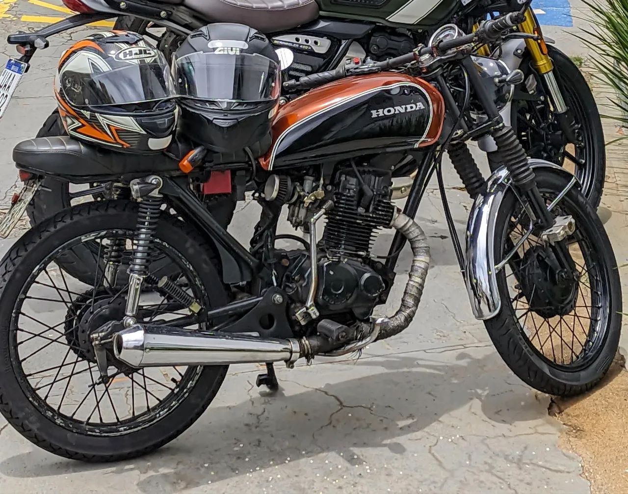 Vendo Honda CG 1981 customizada (ESTUDO PROPOSTA) - Foto 2