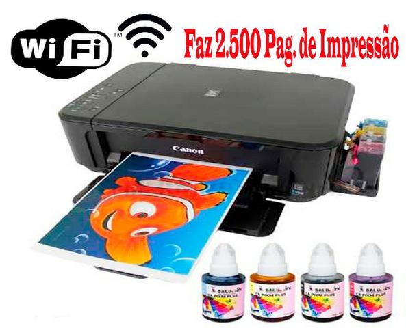 Impressora tanque Bulk de Tinta ) Imprima ++ ) Promoção Produto Novo 3 Meses de Garantia - Foto 2