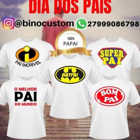 Camisas dia dos pais