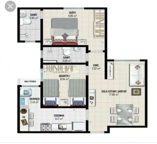 3 quartos com suíte Boa Vista - Foto 3