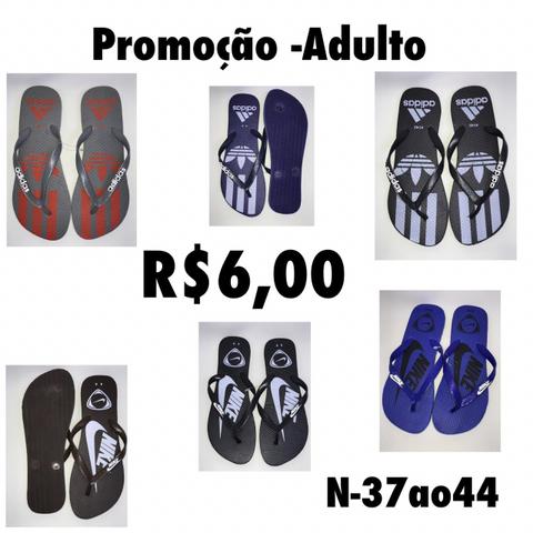 Sandálias adidas e Nike no atacado