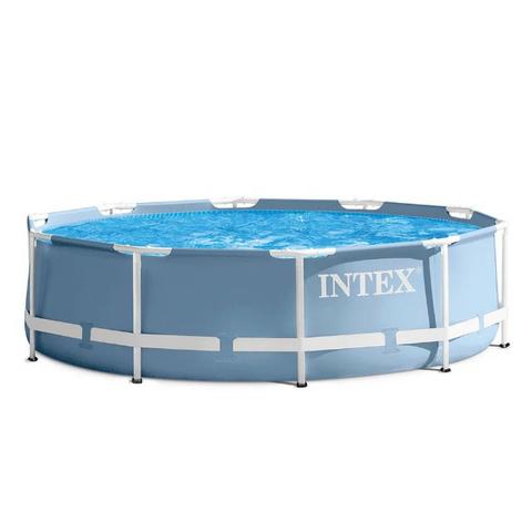 Piscina Desmontável Prisma Armação Metal Galvanizado 4.485 litros - Intex - Foto 2