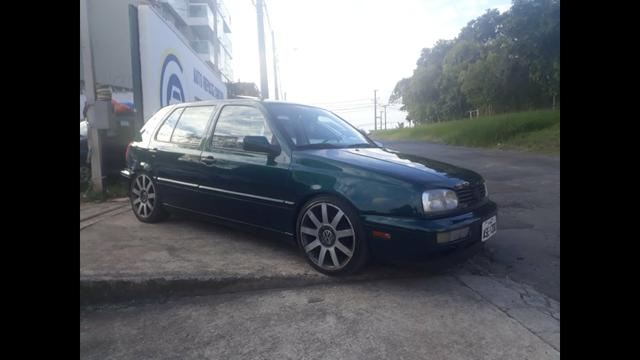 Vw Golf 2.0 1995 Rebaixado legalizado - teto solar - Foto 8