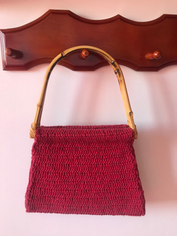 Bolsa de crochê artesanal - Foto 2