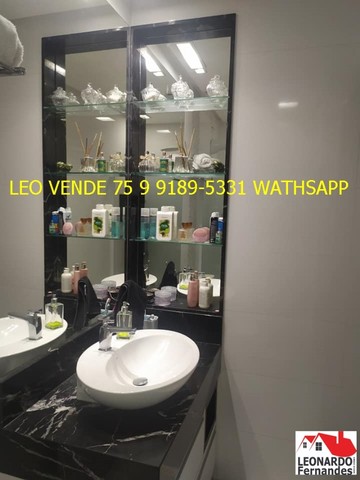 Leo vende, 3|4 suíte, goumert, planejados, semi mobiliado. - Foto 3