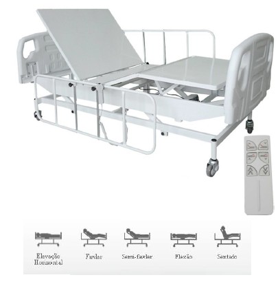 Cama Hospitalar Automática (Aluguel Mensal) - Foto 3