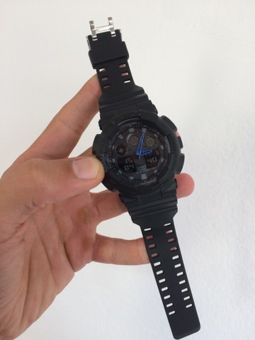 Relógio Casio G-Shock GA-100 A prova d?água  - Foto 4