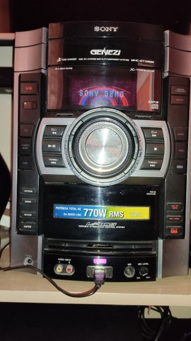 Mini System Sony genezi GTX888 - Áudio, TV, vídeo e fotografia - Centro,  Itaboraí 1036897442 | OLX