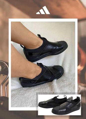 Tênis Adidas Superstar Slip on W Out Loud Preto - Roupas e calçados -  Jardim Oceania, João Pessoa 994116212 | OLX