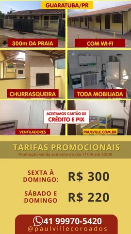 Olha só que promoção legal para o mês de setembro