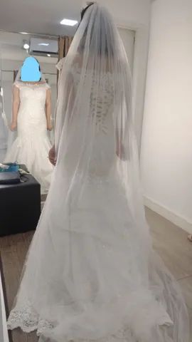 Vestido de noiva (nunca usado) - Foto 2