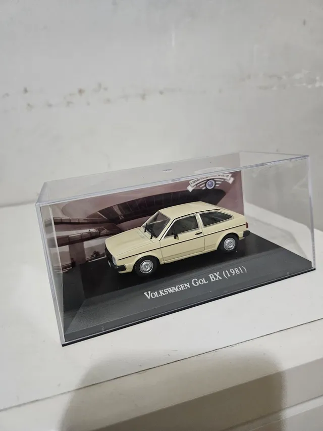 Miniatura Volkswagen gol bx 1981 personalizado rebaixado e com