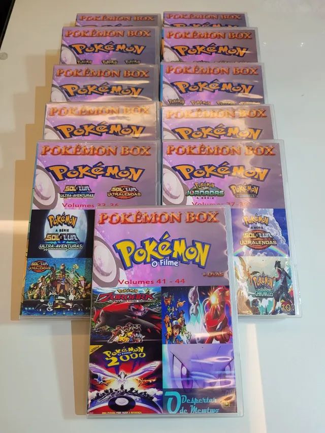 Pokemon box com todas as temporadas do anime 11 dvds - CDs, DVDs etc - Vila  Nova, Joinville 1246214092