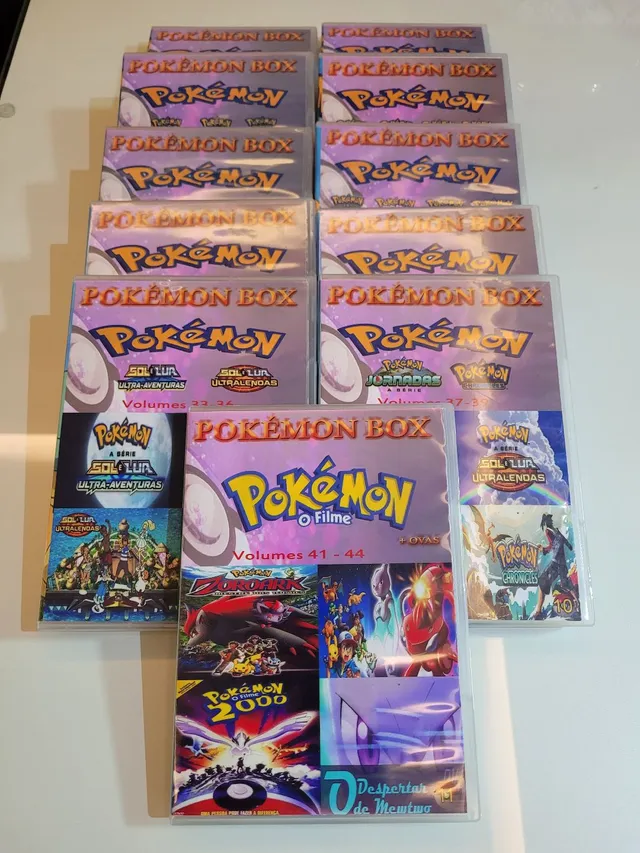 Pokemon Todas As Temporadas Em Dvd