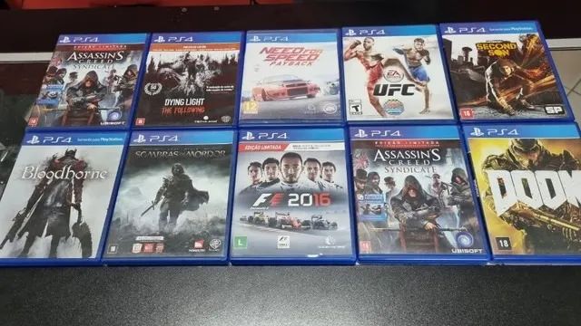 Jogos de Ps4 - Videogames - Jardim Santiago, São José 1255090261