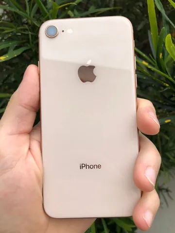 Apple iphone 8 256GB 4G Rose 12Mpx Tela 4,7 Hexa Core - Celulares