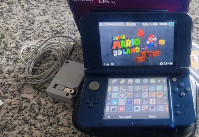New Nintendo 3DS Pequeno 64GB Preto com Jogos - Videogames - Ipiranga,  Ribeirão Preto 1259947782