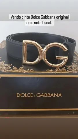 Cinto de couro Dolcce & Gabbana