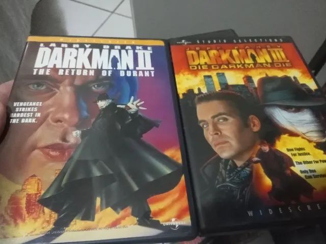 Dvds darkman 1,2 e 3 originais ler descrição - Foto 2