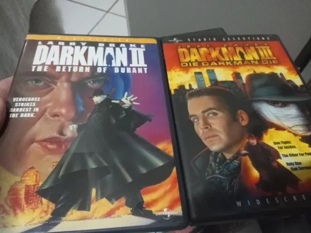 Dvds darkman 2 e 3 originais ler descrição